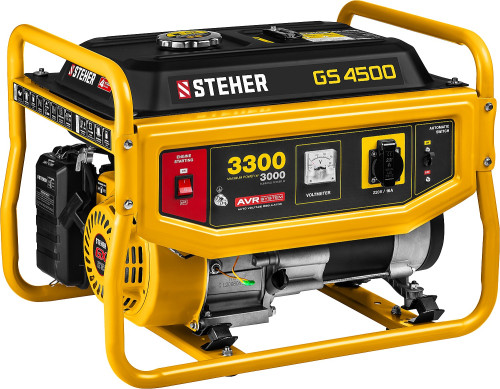 Бензиновый генератор STEHER GS-4500 (4,5 кВт)